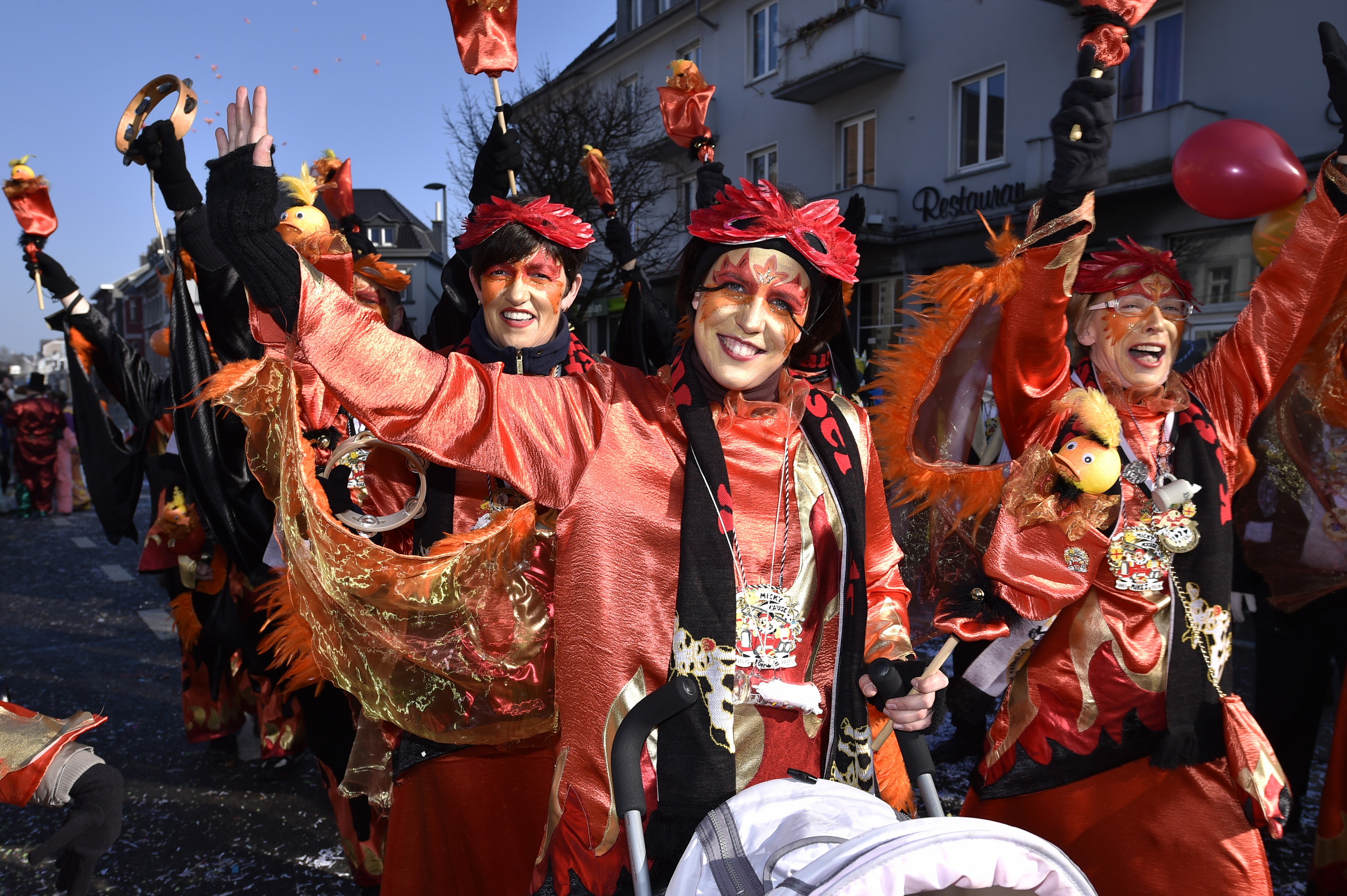 Carnaval d'Eupen, festivités du Lundi des Roses (Rosenmontag)
