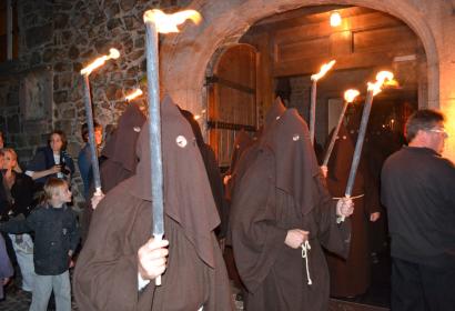 Procession des pénitents noirs à Lessines