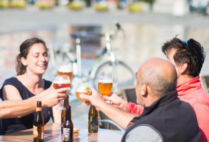 Tournai - terrasse - Grand-Place - bière - café 